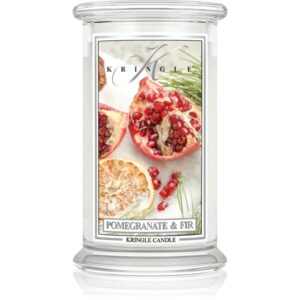Kringle Candle Pomegranate & Fir candela profumata 624 g
