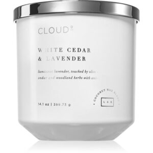 DW Home Cloud 9 White Cedar & Lavender candela profumata 400 g
