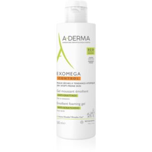 A-Derma Exomega Control Emollient Foaming gel gel mousse emolliente per pelli secche e atopiche 500 ml