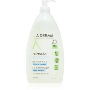 A-Derma Primalba Baby gel detergente per corpo e capelli per bambini 750 ml