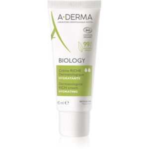 A-Derma Biology Rich Cream crema nutriente idratante per pelli sensibili secche e molto secche 40 ml