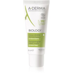 A-Derma Biology crema idratante leggera per pelli normali e miste 40 ml