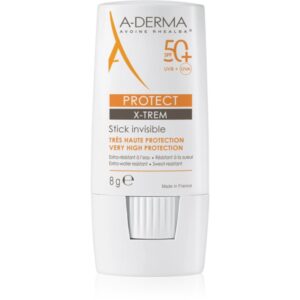 A-Derma Protect X-Trem Invisible Stick stick protettivo per zone sensibili SPF 50+ 8 g
