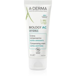 A-Derma Biology AC Hydra crema idratante e lenitiva con effetto 48 ore 40 ml
