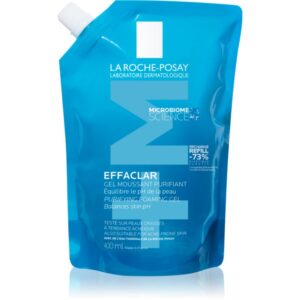 La Roche-Posay Effaclar gel di pulizia profonda per pelli grasse e sensibili ricarica 400 ml