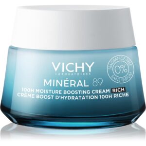 Vichy Minéral 89 crema idratante ricca senza profumazione 50 ml