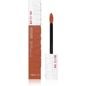 MAYBELLINE NEW YORK SuperStay Matte Ink rossetto liquido matte per un effetto lunga durata colore 70 Amazonian 5 ml