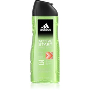 Adidas 3 Active Start gel doccia per uomo 400 ml