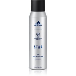 Adidas UEFA Champions League Star antitraspirante spray 72 ore per uomo 150 ml