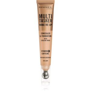 Rimmel Multi-Tasker Wake Me Up fondotinta e correttore illuminante colore 30 Light 20 ml
