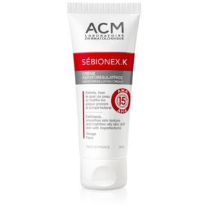ACM Sébionex K crema protettiva opacizzante per pelli grasse con imperfezioni con AHA Acids 40 ml