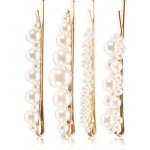BrushArt Hair Pearl clips forcine per capelli 4 pz
