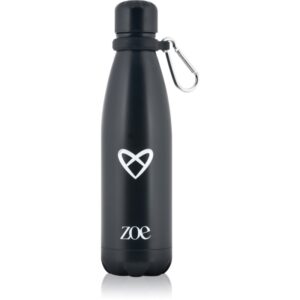 ZOE Heart Logo Stainless Steel Bottle bottiglia in acciaio inox per l’acqua colore Black 500 ml