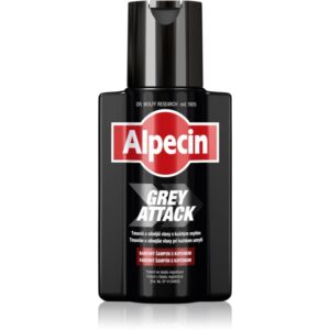 Alpecin Grey Attack shampoo alla caffeina contro l’ingrigimento dei capelli per uomo 200 ml