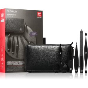 Zwilling Premium Black Set per manicure per uomo