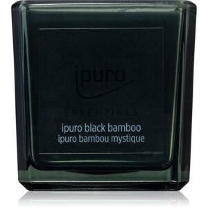 ipuro Essentials Black Bamboo candela profumata 125 g