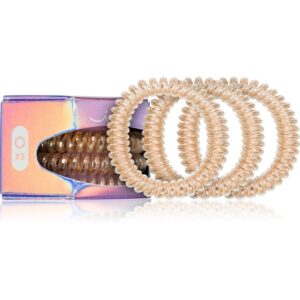 invisibobble Slim Premium elastici per capelli Bronze Me Pretty 3 pz