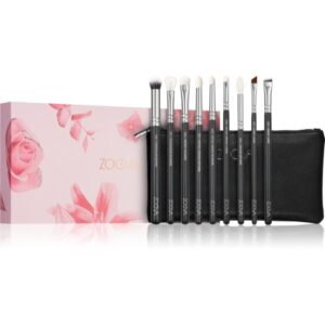 ZOEVA It's All About The Eyes Brush Set Set di pennelli con custodia 1 pz