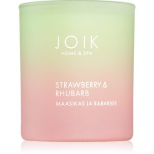JOIK Home & Spa Strawberry & Rhubarb candela profumata 150 g