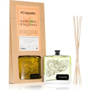 ACappella Mandarin and Basil diffusore di aromi con ricarica 100 ml