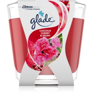 GLADE Luscious Cherry & Peony candela profumata 70 g