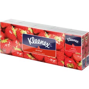 Kleenex Aroma fazzoletti di carta Strawberry 10x10 pz