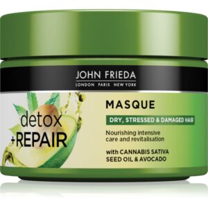 John Frieda Detox & Repair maschera detossinante per capelli rovinati 250 ml