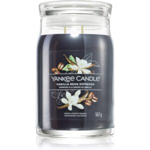 Yankee Candle Vanilla Bean Espresso candela profumata Signature 567 g
