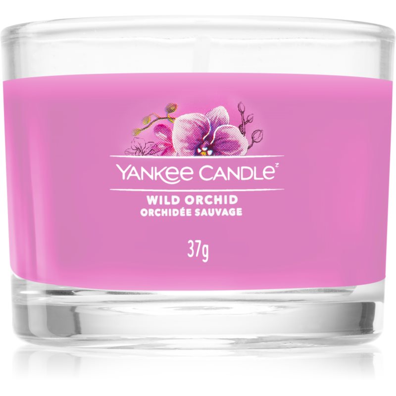 Yankee Candle Wild Orchid candela votiva glass 37 g Yankee Candle Wild Orchid candela votiva glass 37 g