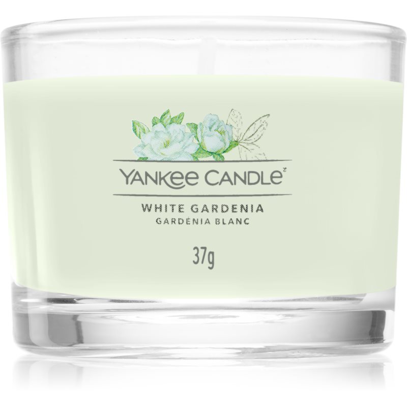 Yankee Candle White Gardenia candela votiva Signature 37 g Yankee Candle White Gardenia candela votiva Signature 37 g