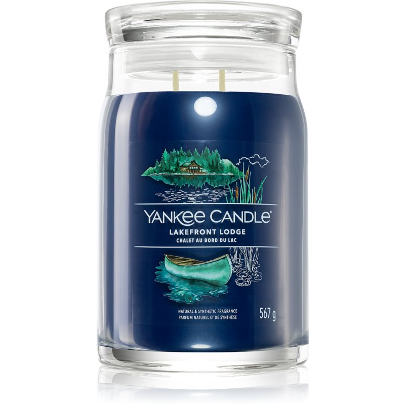 Yankee Candle Lakefront Lodge candela profumata Signature 567 g Yankee Candle Lakefront Lodge candela profumata Signature 567 g