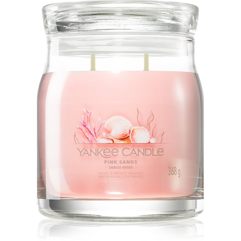 Yankee Candle Pink Sands candela profumata Signature 368 g Yankee Candle Pink Sands candela profumata Signature 368 g