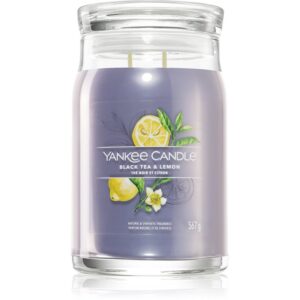 Yankee Candle Black Tea & Lemon candela profumata 567 g