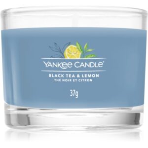 Yankee Candle Black Tea & Lemon candela votiva glass 37 g