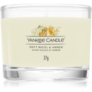 Yankee Candle Soft Wool & Amber candela votiva 37 g