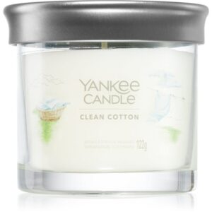 Yankee Candle Clean Cotton candela profumata Signature 122 g