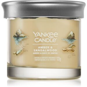 Yankee Candle Amber & Sandalwood candela profumata 122 g