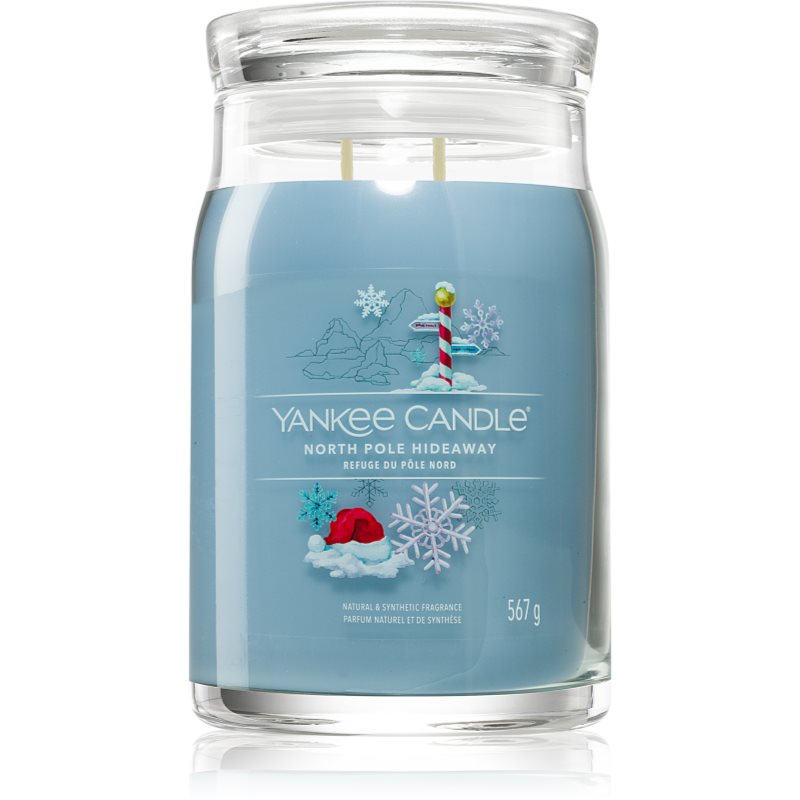 Yankee Candle North Pole Hideaway candela profumata 567 g Yankee Candle North Pole Hideaway candela profumata 567 g