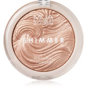 MUA Makeup Academy Shimmer illuminante compatto in polvere colore Radiant Cashmere 8 g