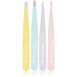 Brushworks Tweezer Set Mixed set di pinzette