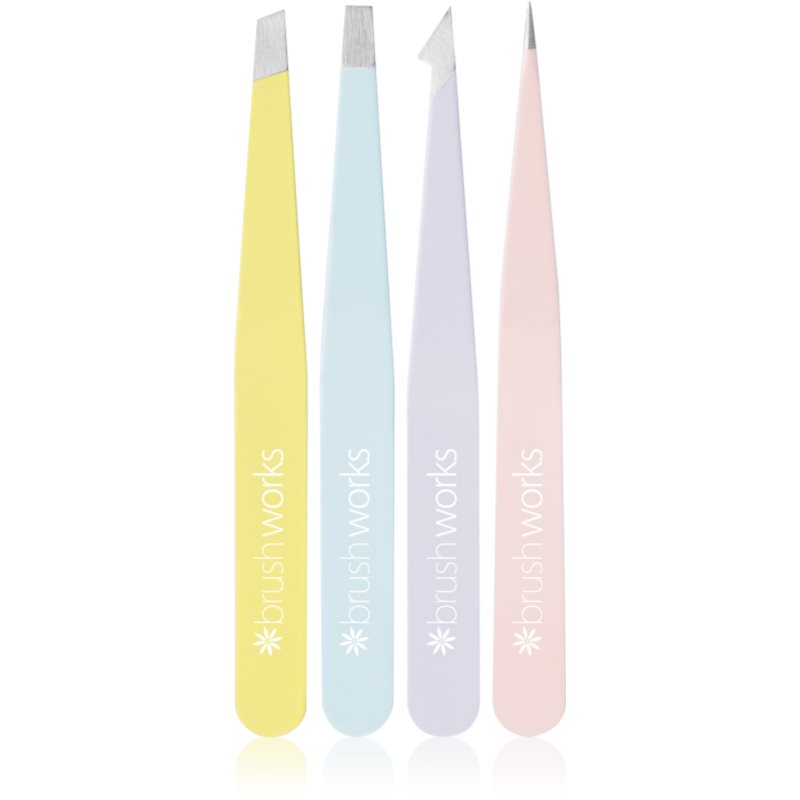Brushworks Tweezer Set Mixed set di pinzette Brushworks Tweezer Set Mixed set di pinzette