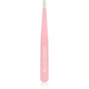 Brushworks Precision Slanted Tweezers pinzetta con estremità oblique 1 pz