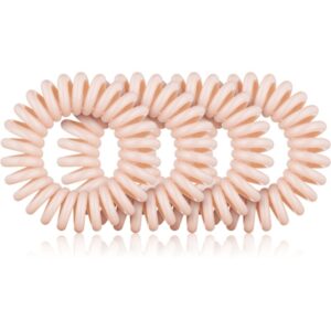 BrushArt Hair Rings elastici per capelli Nude 4 pz