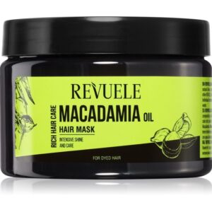 Revuele Macadamia Oil Hair Mask maschera trattante per capelli tinti 360 ml