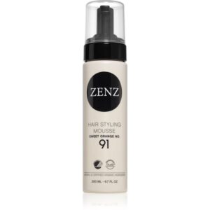 ZENZ Organic Sweet Orange No. 91 fissante in mousse per capelli rovinati 200 ml