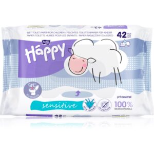 BELLA Baby Happy Sensitive carta igienica umidificata per bambini 42 pz