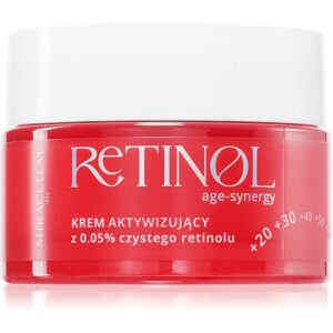 Miraculum AGE-SYNERGY RETINOL crema notte attiva per la riduzione delle macchie della pelle con retinolo 50 ml