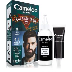 Delia Cosmetics Cameleo Men tinta per capelli colore 4.0 Medium Brown 30 ml
