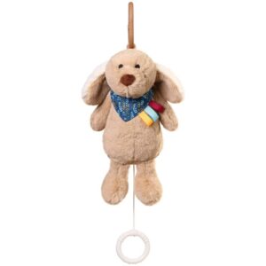 BabyOno Have Fun Musical Toy Dog Willy giocattolo pendente a contrasto con melodia 0 m+ 1 pz