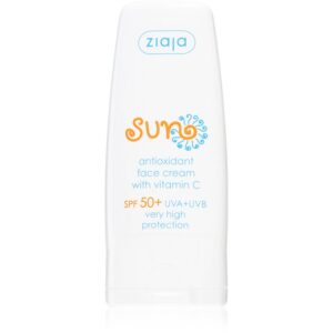 Ziaja Sun crema viso antiossidante con vitamina C SPF 50+ 50 ml